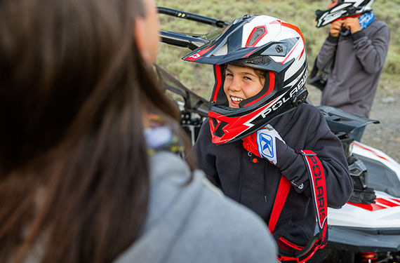 ALL-NEW HELMET AWARE TECHNOLOGY